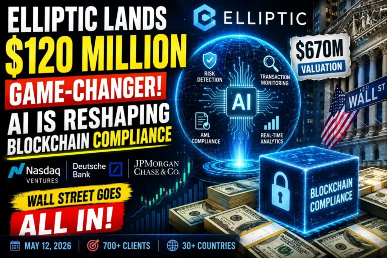 Crypto analytics firm Elliptic lands $120 million as AI reshapes blockchain compliance and institutional finance in 2026