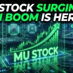 MU stock surge 2026 chart showing Micron stock growth driven by AI demand