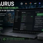 Osaurus AI running local and cloud models on Apple Silicon Mac with hybrid AI workflow and encrypted private infrastructure
