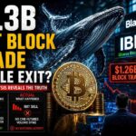 NYDIG analysis of $1.3 billion IBIT Bitcoin whale exit and BlackRock ETF block trade
